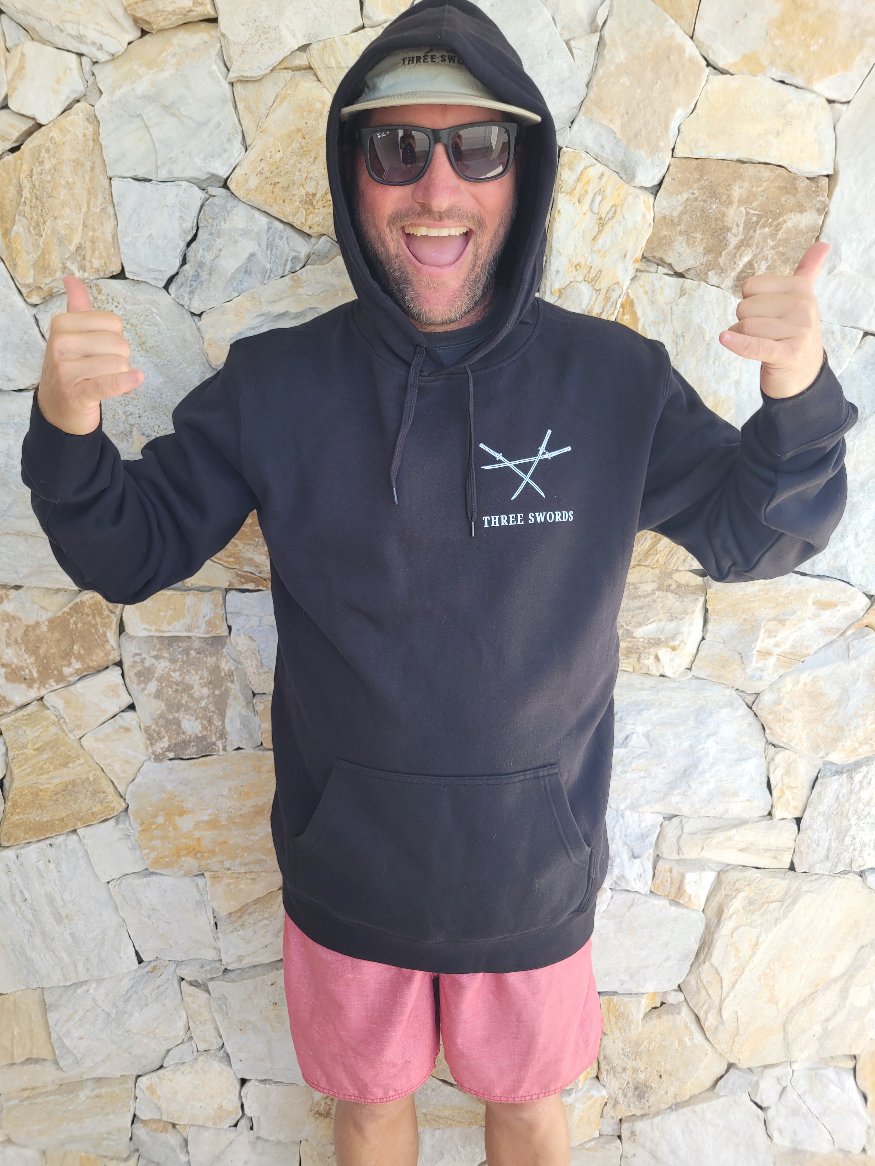 Rocking my XL Black Hoodie