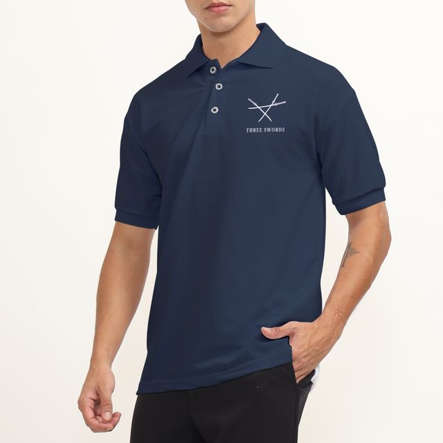 Three Swords Active Polo Shirt