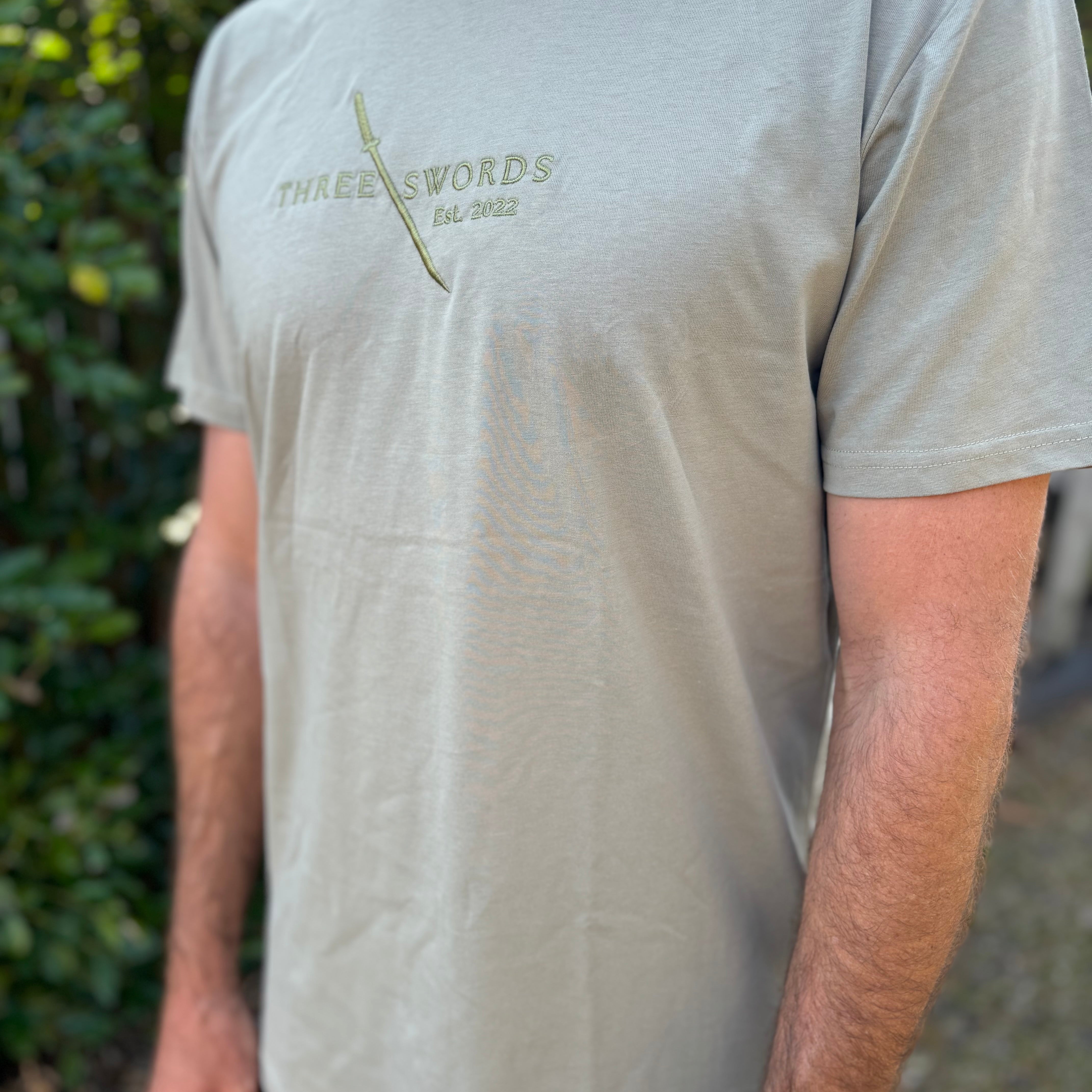 Neutral Classic Tee by Three Swords