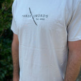 Neutral Classic Tee by Three Swords