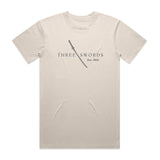 Neutral Classic Tee by Three Swords